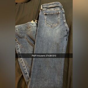 R&R Women's Boot Cut Jeans - Blue